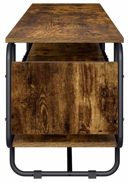 TV stalak 180 x 36 x 45 cm Dimljeni hrast Konstruirano drvo - Dimljeni hrast 180 x 36 x 45 cm