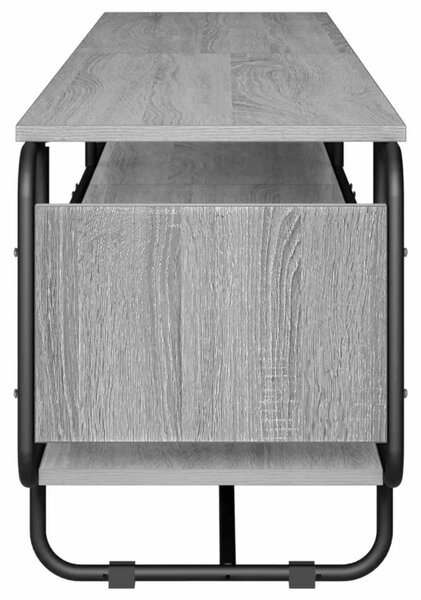 TV stalak 180 x 36 x 45 cm Siva Sonoma Konstruirano drvo - Siva Sonoma 180 x 36 x 45 cm