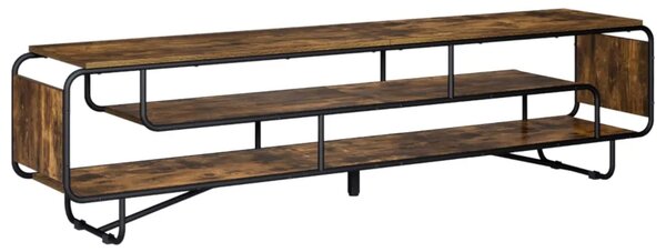 TV stalak 180 x 36 x 45 cm Dimljeni hrast Konstruirano drvo - Dimljeni hrast 180 x 36 x 45 cm