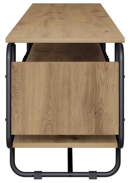 TV stalak 180 x 36 x 45 cm Hrast artisan Konstruirano drvo - Hrast artisan 180 x 36 x 45 cm