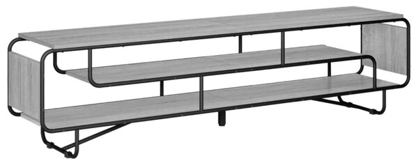 TV stalak 180 x 36 x 45 cm Siva Sonoma Konstruirano drvo - Siva Sonoma 180 x 36 x 45 cm