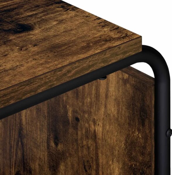 TV stalak 180 x 36 x 45 cm Dimljeni hrast Konstruirano drvo - Dimljeni hrast 180 x 36 x 45 cm