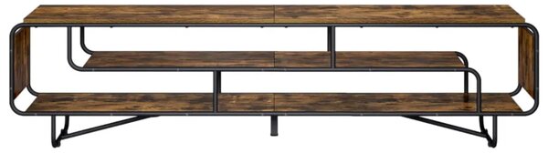 TV stalak 180 x 36 x 45 cm Dimljeni hrast Konstruirano drvo - Dimljeni hrast 180 x 36 x 45 cm