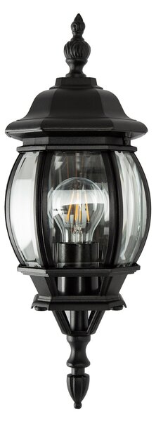 K.S. Verlichting Vanjska zidna lampa Andrew kristalno staklo stojeće crno, prigušiva, Crno, Metal