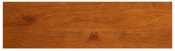 Stepenica 12 kom. 100 x 30 x 2 cm Smeđa Čvrsto Hrastovo Drvo - Smeđa 100 x 30 x 2 cm 12