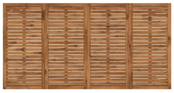 Stol za bar u vrtu Prirodna i bijela 196 x 100 5 x 105 cm - Prirodna i bijela 196 x 100 5 x 105 cm