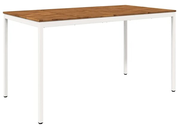 Stol za bar u vrtu Prirodna i bijela 196 x 100 5 x 105 cm - Prirodna i bijela 196 x 100 5 x 105 cm