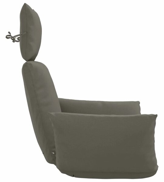 Adirondack Jastučić PUTTEN 100% poliester Siva 60 x 145 x 10 cm - Siva Melange