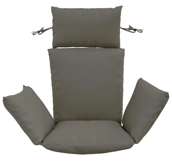 Adirondack Jastučić PUTTEN 100% poliester Siva 60 x 145 x 10 cm - Siva Melange