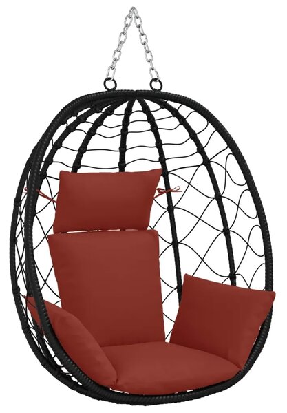 Adirondack Jastučić PUTTEN 100% poliester Crvena - Crvena Melange
