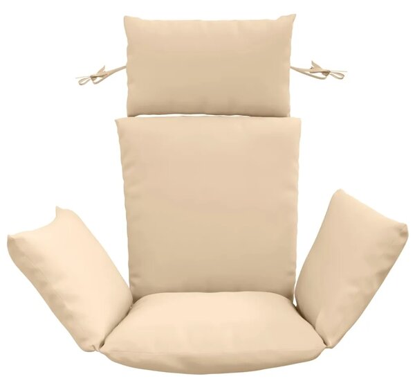 Adirondack Jastučić PUTTEN 100% poliester Krem 60 x 145 x 10 cm - Krem Melange