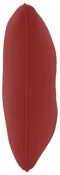 Jastučić za leđa PUTTEN 100% poliester Vinska crvena - boja crnog vina 70 x 40 x 10 cm Poliester