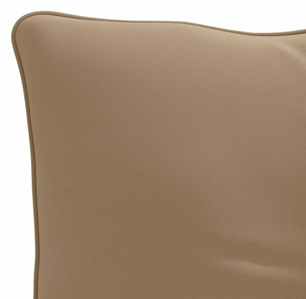 Jastučić za leđa PUTTEN 100% poliester Sivosmeđa - Sivosmeđa 70 x 40 x 10 cm Poliester