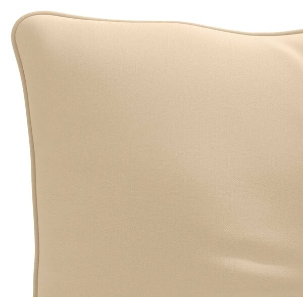 Jastučić za leđa PUTTEN 100% poliester Krem 70 x 40 x 10 cm - Krem 70 x 40 x 10 cm Melange