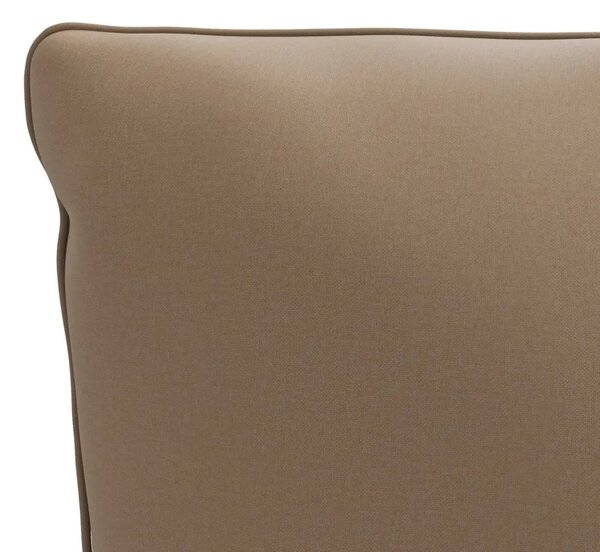 Jastučić za leđa (1 kom) PUTTEN 100% poliester Sivosmeđa - Taupe (melange) 120 x 40 x 15 cm 1