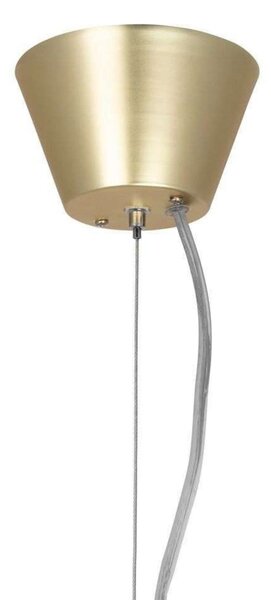 Globen Lighting Torrano viseća svjetiljka, smeđa, Ø 30 cm, prigušiva, Smeđa / hrđa, Dnevni boravak/blagovaonica, Staklo, Metak