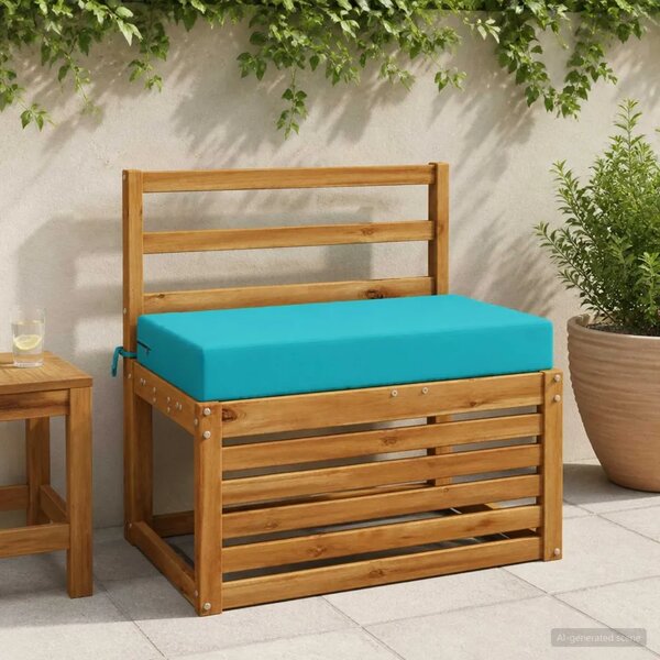 Jastuk za sjedalo SOEST 100% poliester Tirkizna 70 x 40 x 10 cm - Tirkizna 70 x 40 x 10 cm Poliester