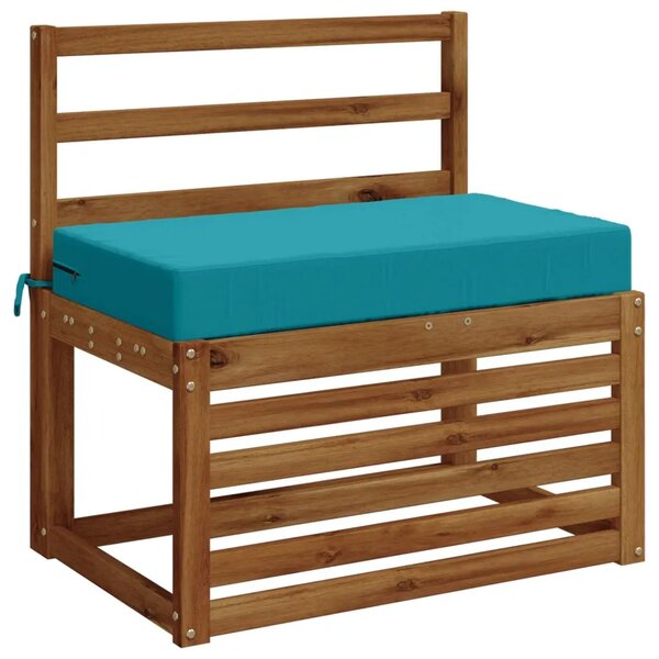 Jastuk za sjedalo SOEST 100% poliester Tirkizna 70 x 40 x 10 cm - Tirkizna 70 x 40 x 10 cm Poliester