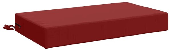 Jastuk za sjedalo SOEST 100% poliester Vinska crvena - boja crnog vina 70 x 40 x 10 cm Poliester