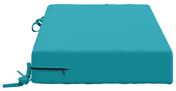 Jastuk za sjedalo SOEST 100% poliester Tirkizna 70 x 40 x 10 cm - Tirkizna 70 x 40 x 10 cm Poliester