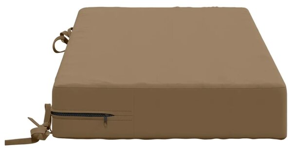 Jastuk za sjedalo SOEST 100% poliester Sivosmeđa - Sivosmeđa 70 x 40 x 10 cm Poliester