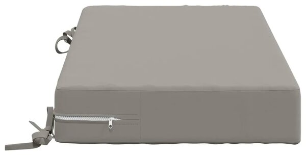 Jastuk za sjedalo SOEST 100% poliester Siva 70 x 40 x 10 cm - Siva 70 x 40 x 10 cm Poliester