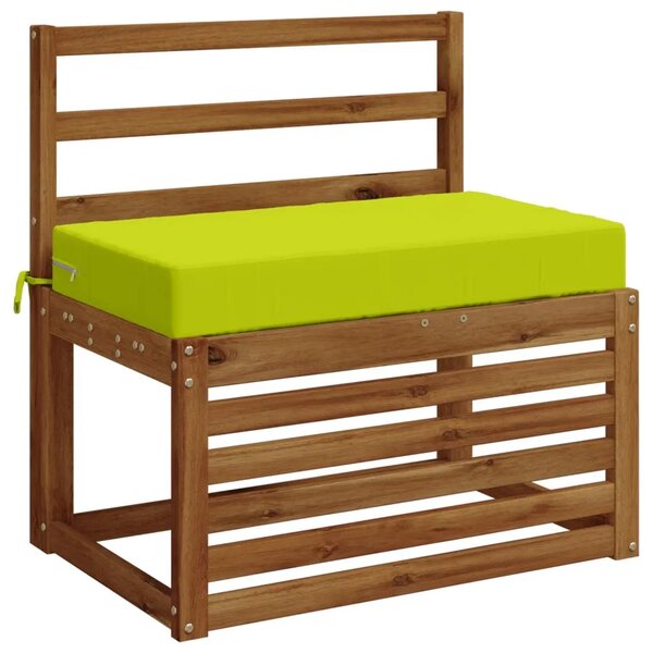 Jastuk za sjedalo SOEST 100% poliester Svijetlo zelena. - Svjetlozelena 70 x 40 x 10 cm Poliester