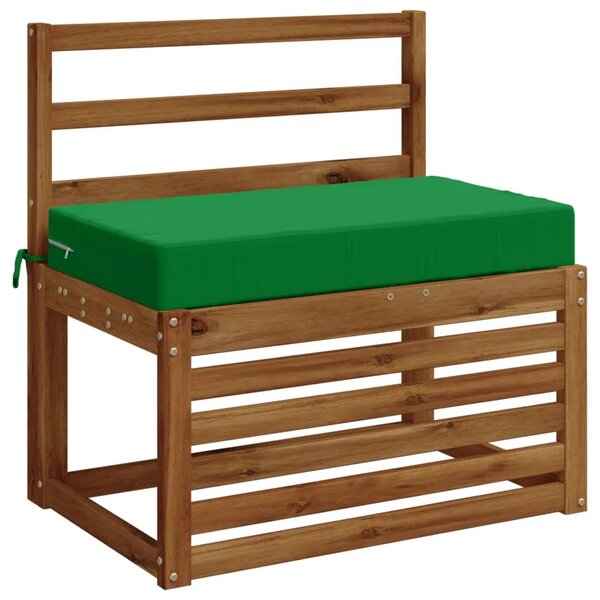 Jastuk za sjedalo SOEST 100% poliester Zelena 70 x 40 x 10 cm - Zelena 70 x 40 x 10 cm Poliester