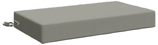 Jastuk za sjedalo SOEST 100% poliester Siva 70 x 40 x 10 cm - Siva 70 x 40 x 10 cm Poliester