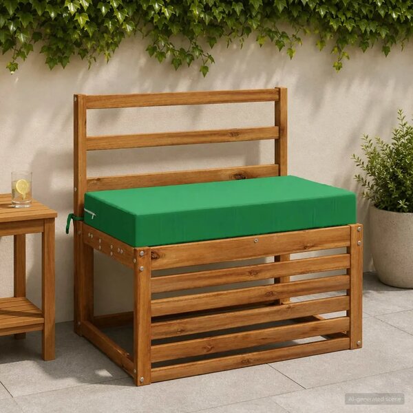 Jastuk za sjedalo SOEST 100% poliester Zelena 70 x 40 x 10 cm - Zelena 70 x 40 x 10 cm Poliester