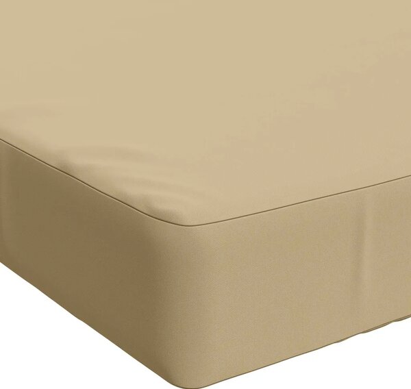 Jastuk za sjedalo SOEST 100% poliester Bež 70 x 40 x 10 cm - Bež 70 x 40 x 10 cm Poliester