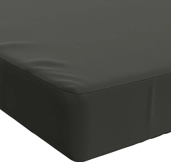 Jastuk za sjedalo SOEST 100% poliester Antracit 70 x 40 x 10 cm - Antracit 70 x 40 x 10 cm Poliester