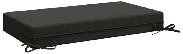 Jastuk za sjedalo SOEST 100% poliester Antracit 70 x 40 x 10 cm - Antracit 70 x 40 x 10 cm Poliester