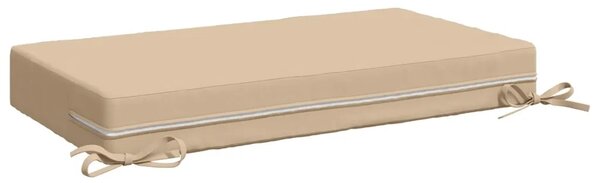 Jastuk za sjedalo SOEST 100% poliester Krem 70 x 40 x 10 cm - Krem 70 x 40 x 10 cm Melange