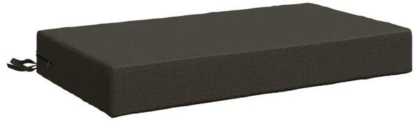 Jastuk za sjedalo SOEST 100% poliester Antracit 70 x 40 x 10 cm - Antracit 70 x 40 x 10 cm Melange