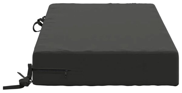 Jastuk za sjedalo SOEST 100% poliester Antracit 70 x 40 x 10 cm - Antracit 70 x 40 x 10 cm Poliester