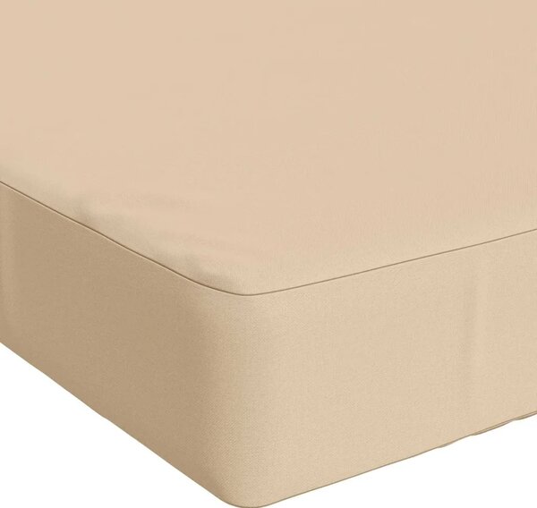 Jastuk za sjedalo SOEST 100% poliester Krem 120 x 80 x 10 cm - Krem 120 x 80 x 10 cm Melange