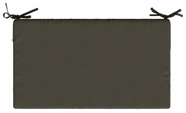 Jastuk za sjedalo SOEST 100% poliester Antracit 70 x 40 x 10 cm - Antracit 70 x 40 x 10 cm Melange