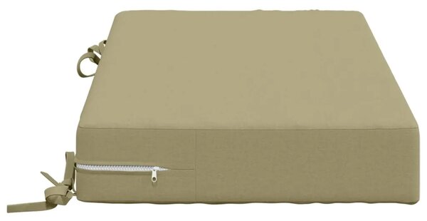 Jastuk za sjedalo SOEST 100% poliester Svijetlo zelena - Svijetlo zelena 70 x 40 x 10 cm Melange