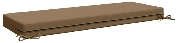 Jastuk za sjedalo SOEST 100% poliester Sivosmeđa - Sivosmeđa 120 x 40 x 10 cm Poliester
