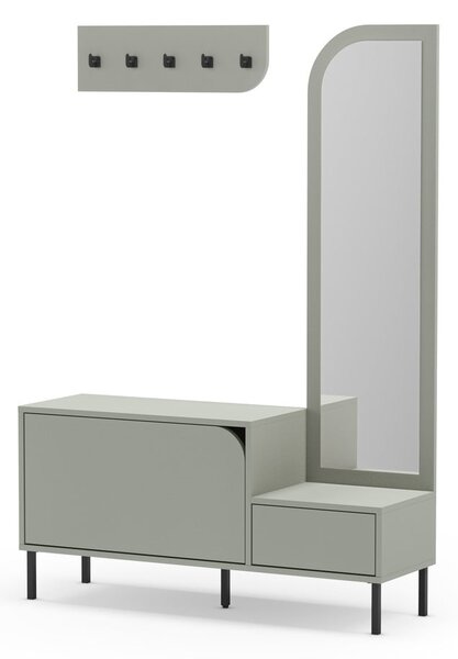 Zeleni/sivi set za hodnik Bea – Marckeric