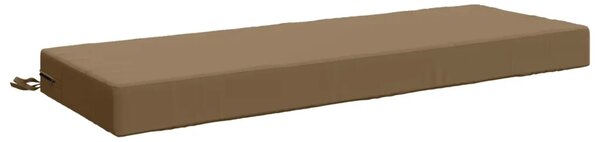 Jastuk za sjedalo SOEST 100% poliester Sivosmeđa - Sivosmeđa 120 x 40 x 10 cm Poliester