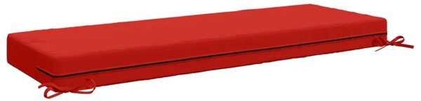 Jastuk za sjedalo SOEST 100% poliester Crvena 120 x 40 x 10 cm - Crvena 120 x 40 x 10 cm Poliester