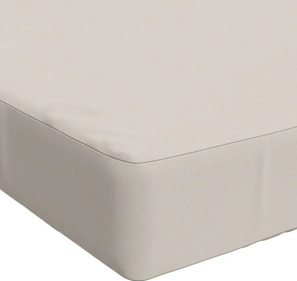 Jastuk za sjedalo SOEST 100% poliester Bijela 70 x 40 x 10 cm - Bijela 70 x 40 x 10 cm Melange