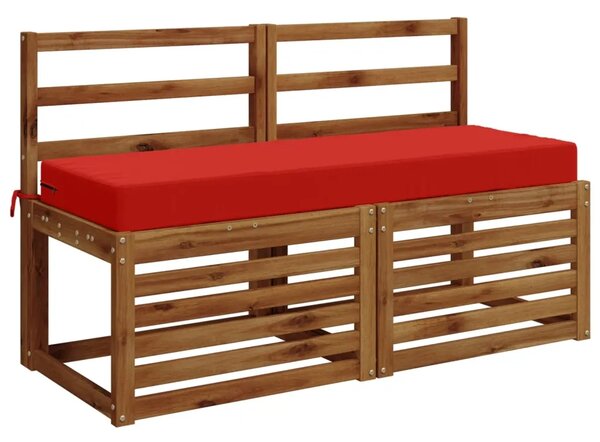 Jastuk za sjedalo SOEST 100% poliester Crvena 120 x 40 x 10 cm - Crvena 120 x 40 x 10 cm Poliester
