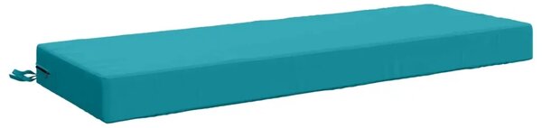 Jastuk za sjedalo SOEST 100% poliester Tirkizna - Tirkizna 120 x 40 x 10 cm Poliester
