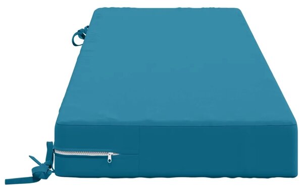 Jastuk za sjedalo SOEST 100% poliester Svjetloplava - Svjetloplava 120 x 40 x 10 cm Poliester