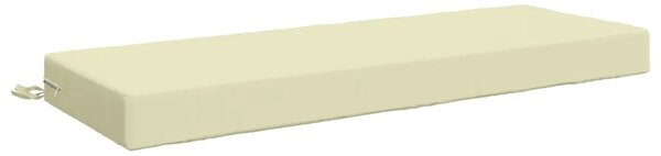 Jastuk za sjedalo SOEST 100% poliester Krem 120 x 40 x 10 cm - Krem 120 x 40 x 10 cm Poliester