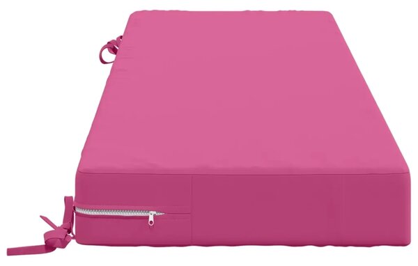 Jastuk za sjedalo SOEST 100% poliester Ružičasta - Ružičasta 120 x 40 x 10 cm Poliester
