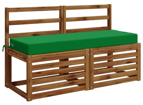 Jastuk za sjedalo SOEST 100% poliester Zelena 120 x 40 x 10 cm - Zelena 120 x 40 x 10 cm Poliester